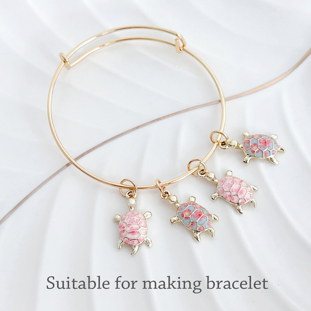 Wrapables Nature Charms for Jewelry Making Enamel Pendants