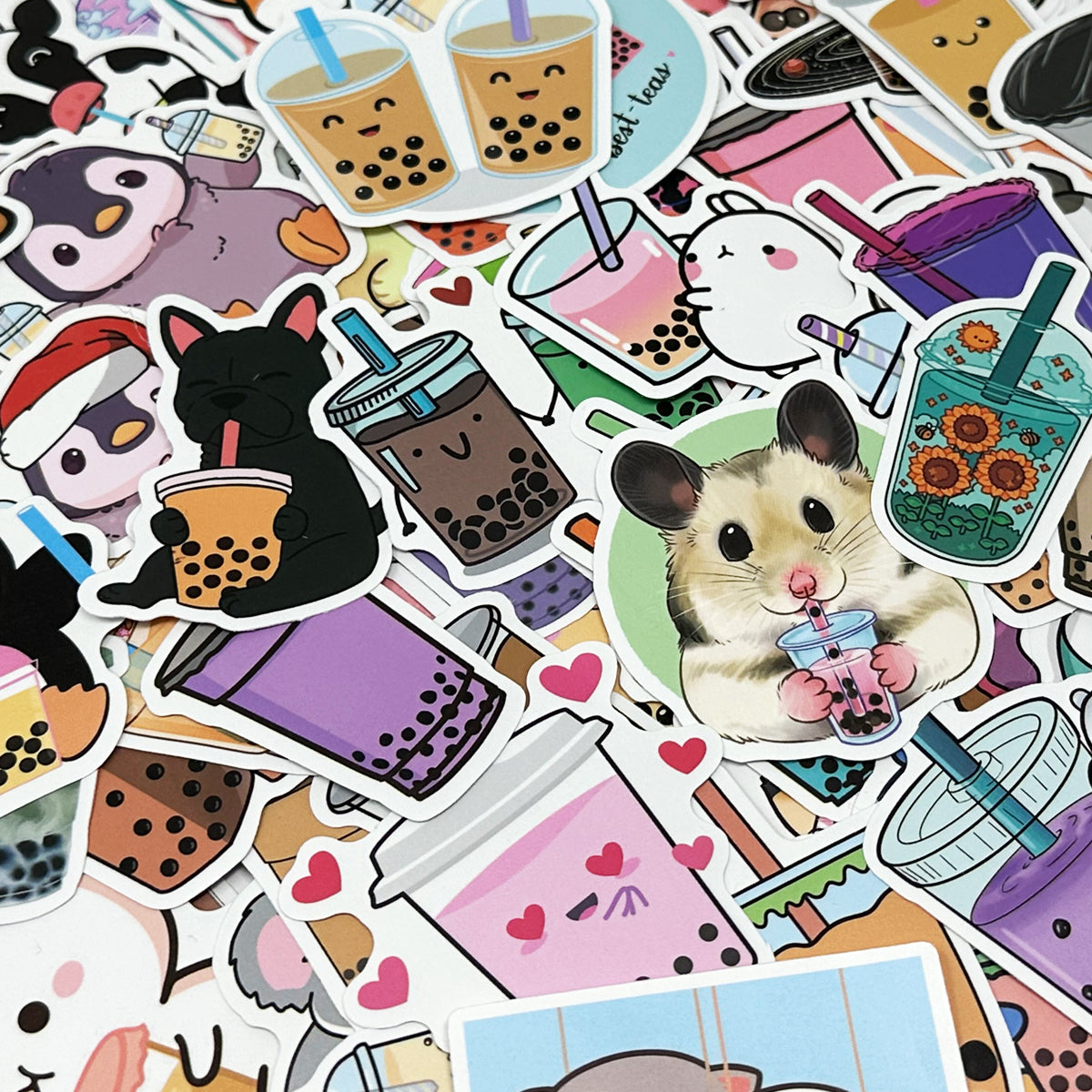 Wrapables Waterproof Vinyl Stickers for Water Bottles, Laptop, Phones, Skateboards, Decals for Teens