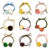 Wrapables Multicolor Beads & Baubles Hair Ties (Set of 9)