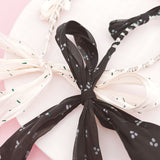 Wrapables Bow Headbands with Long Ribbon Head Wraps (Set of 2)