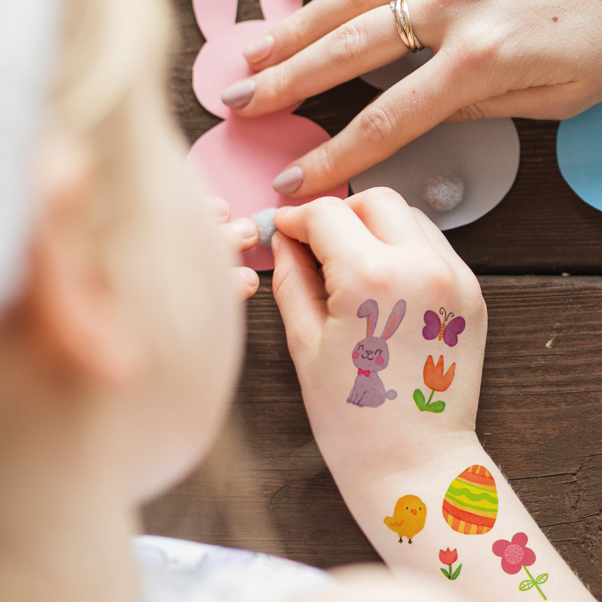 Wrapables Waterproof Temporary Tattoos for Children