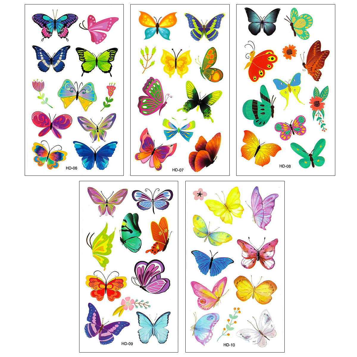 Wrapables Waterproof Temporary Tattoos for Children