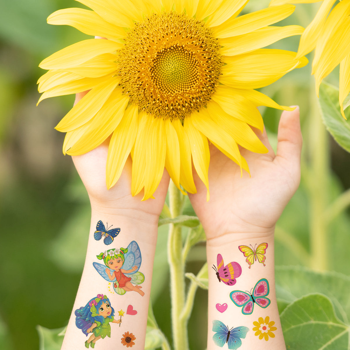 Wrapables Waterproof Temporary Tattoos for Children