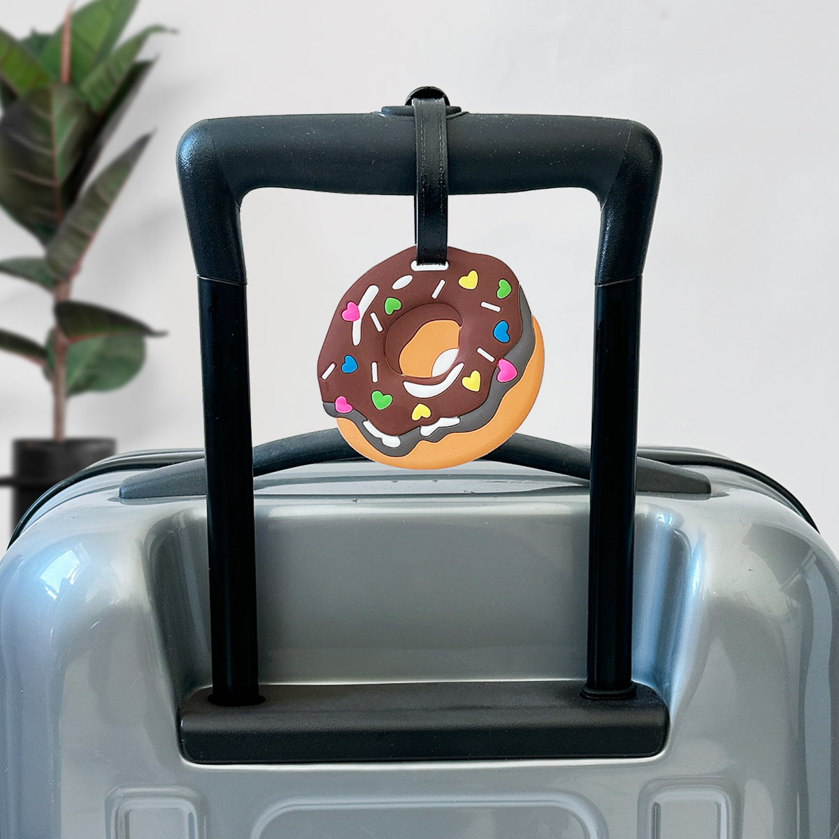 Wrapables Silicone Animal Luggage Tag with ID Card (Set of 3)