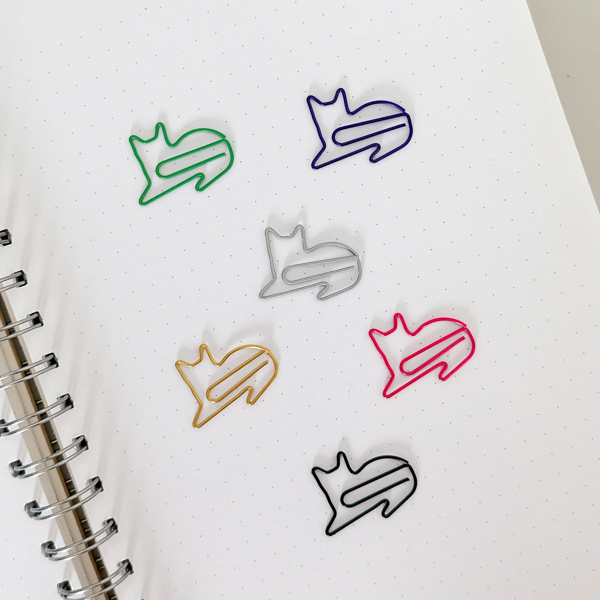 Wrapables Paper Clips Bookmarks for Office Home School (Set of 50)