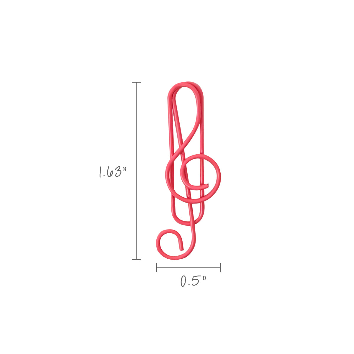 Wrapables Paper Clips Bookmarks for Office Home School (Set of 50)