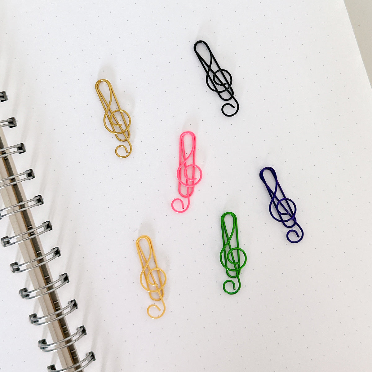 Wrapables Paper Clips Bookmarks for Office Home School (Set of 50)