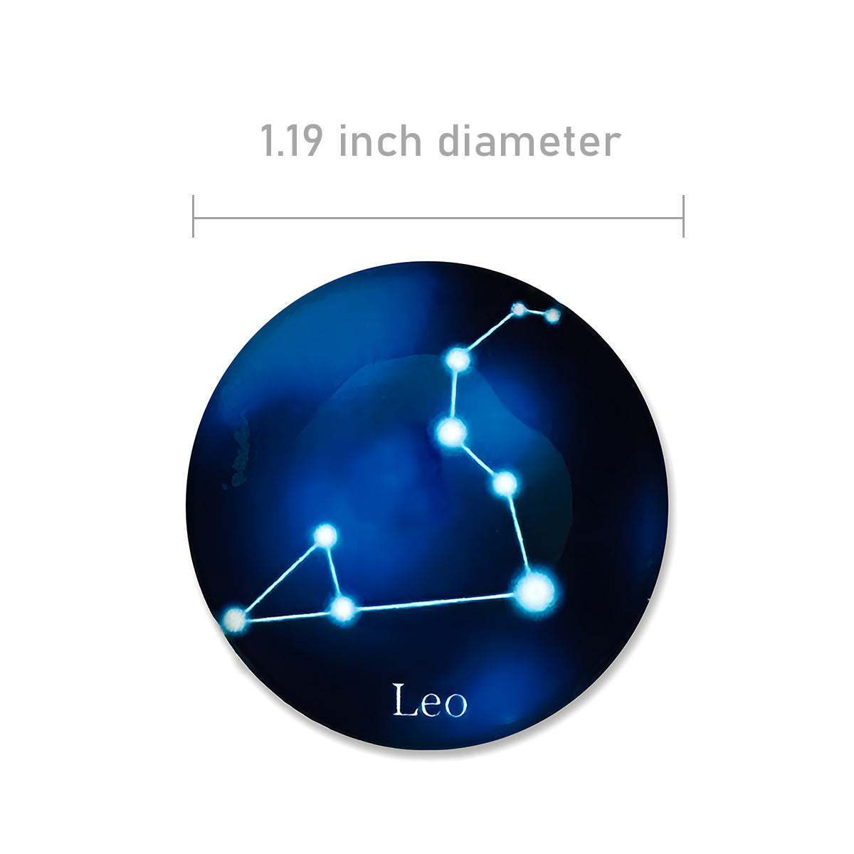 Wrapables Crystal Glass Magnets, Refrigerator Magnets for Office Whiteboards, Cabinets, Lockers (Set of 12)