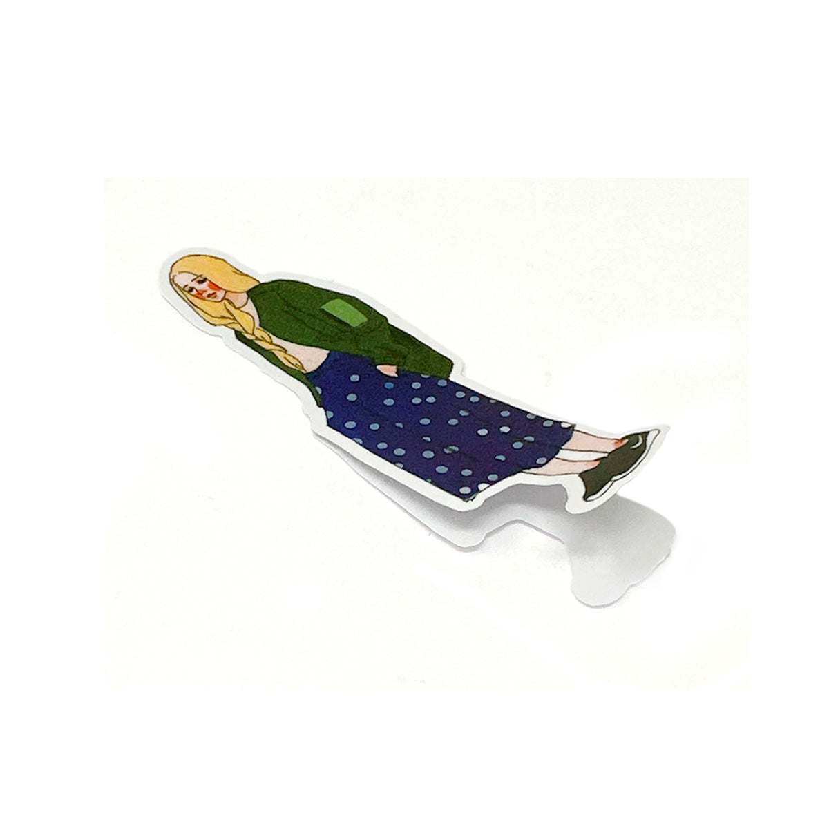 Wrapables Fashion Women People Vinyl Stickers for Scrapbooking, Journaling, Water Bottles
