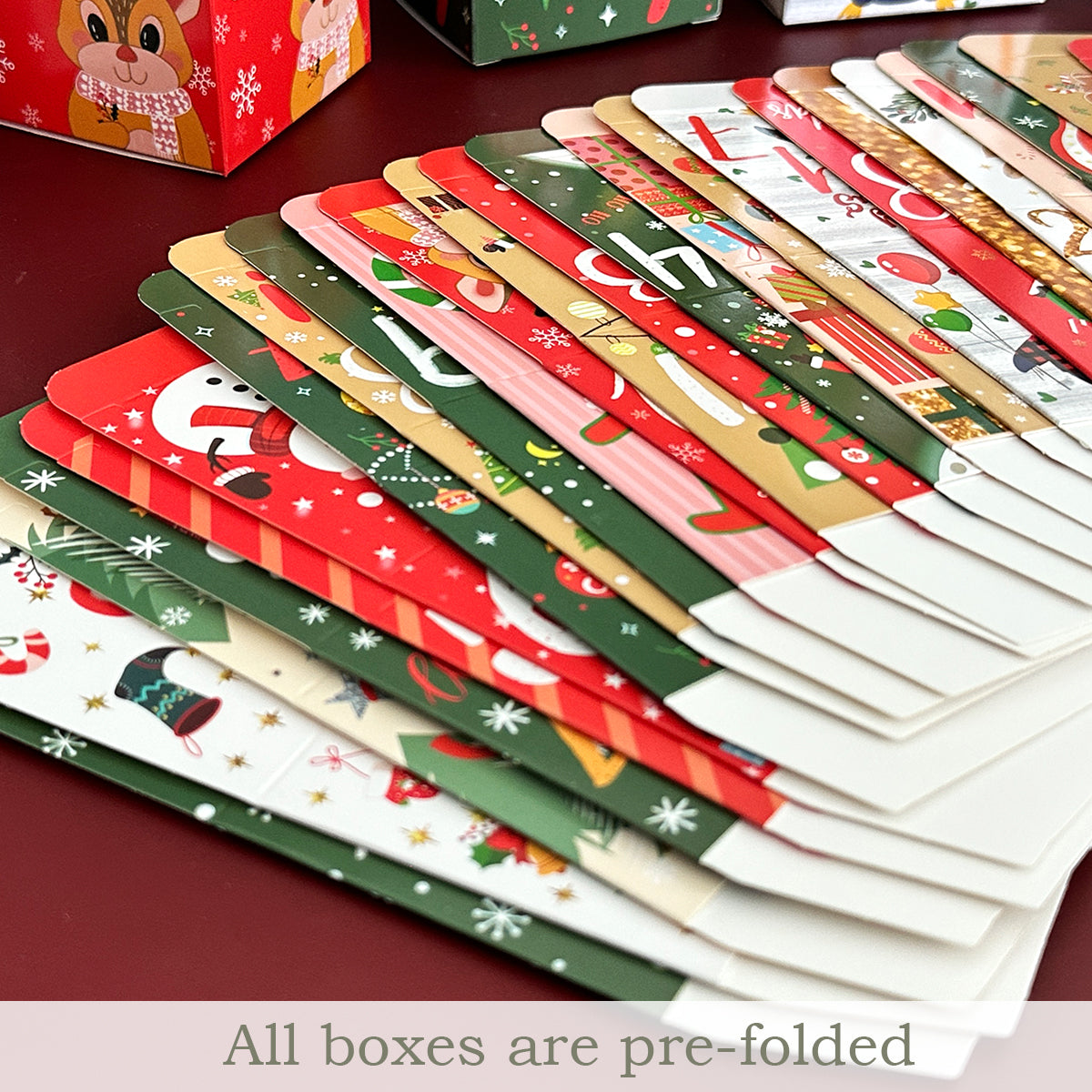 Wrapables Christmas Advent Calendar Countdown Gift Boxes
