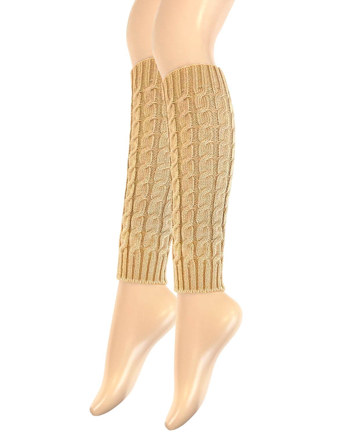 Wrapables Women's Cable Knit Leg Warmers