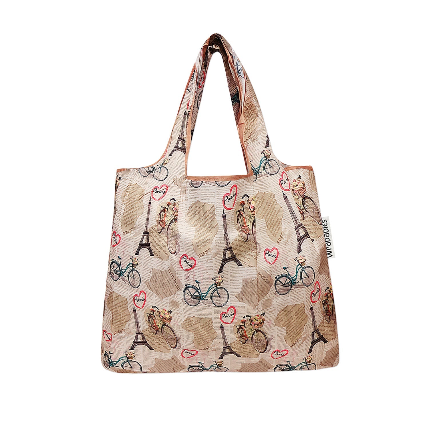 Wrapables Foldable Tote Nylon Reusable Grocery Bag (Set of 2)