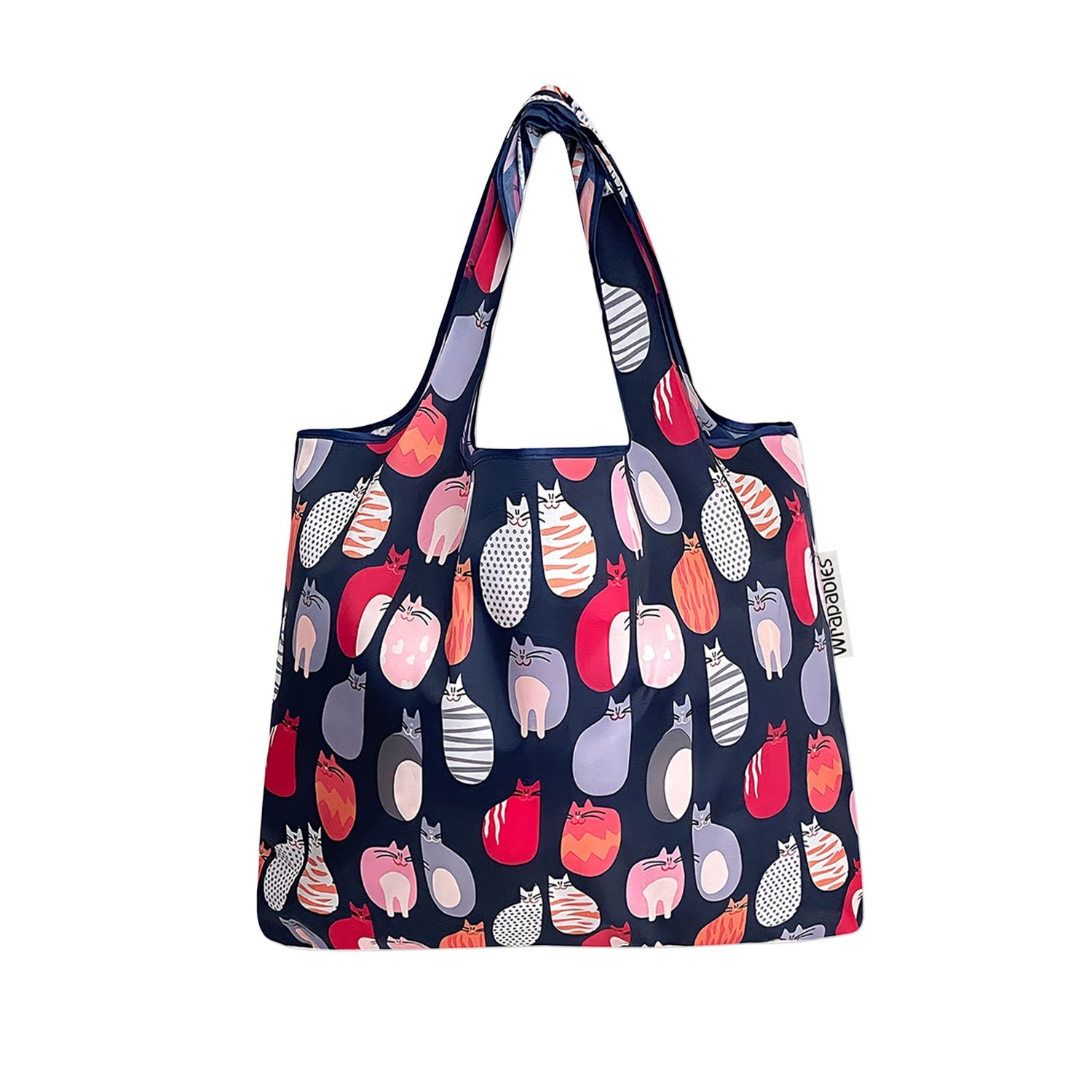 Wrapables Foldable Tote Nylon Reusable Grocery Bag (Set of 2)