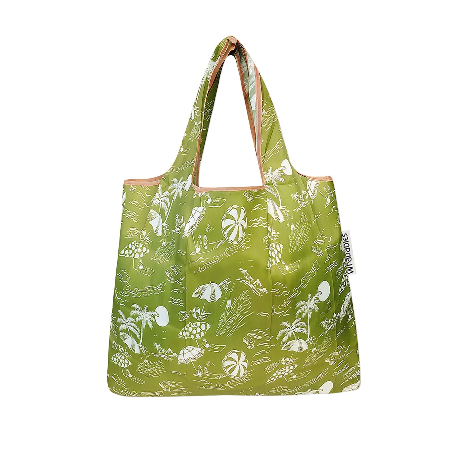 Wrapables Foldable Tote Nylon Reusable Grocery Bag (Set of 2)