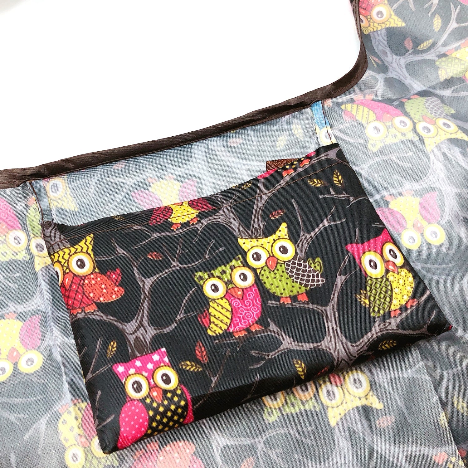 Wrapables Foldable Tote Nylon Reusable Grocery Bag (Set of 2)