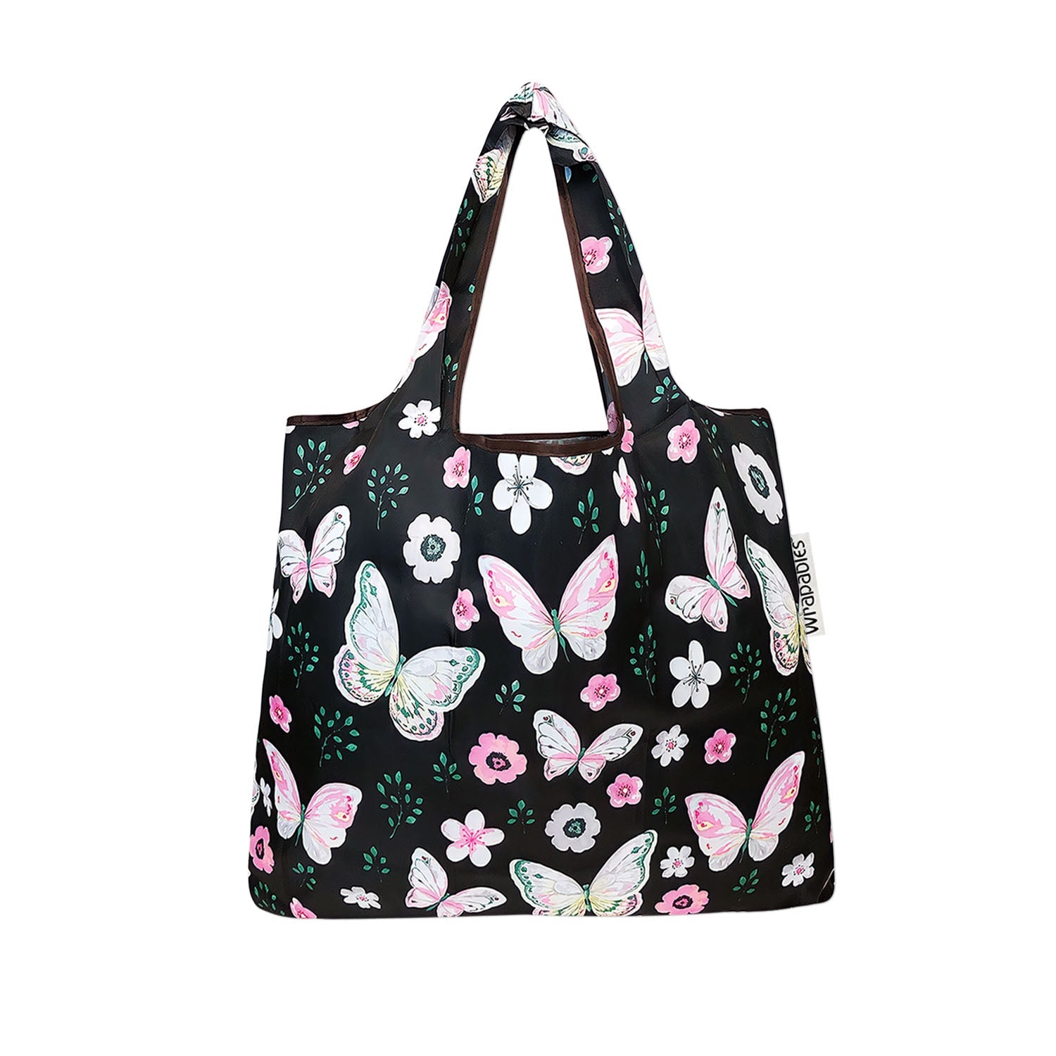 Wrapables Foldable Tote Nylon Reusable Grocery Bag (Set of 2)
