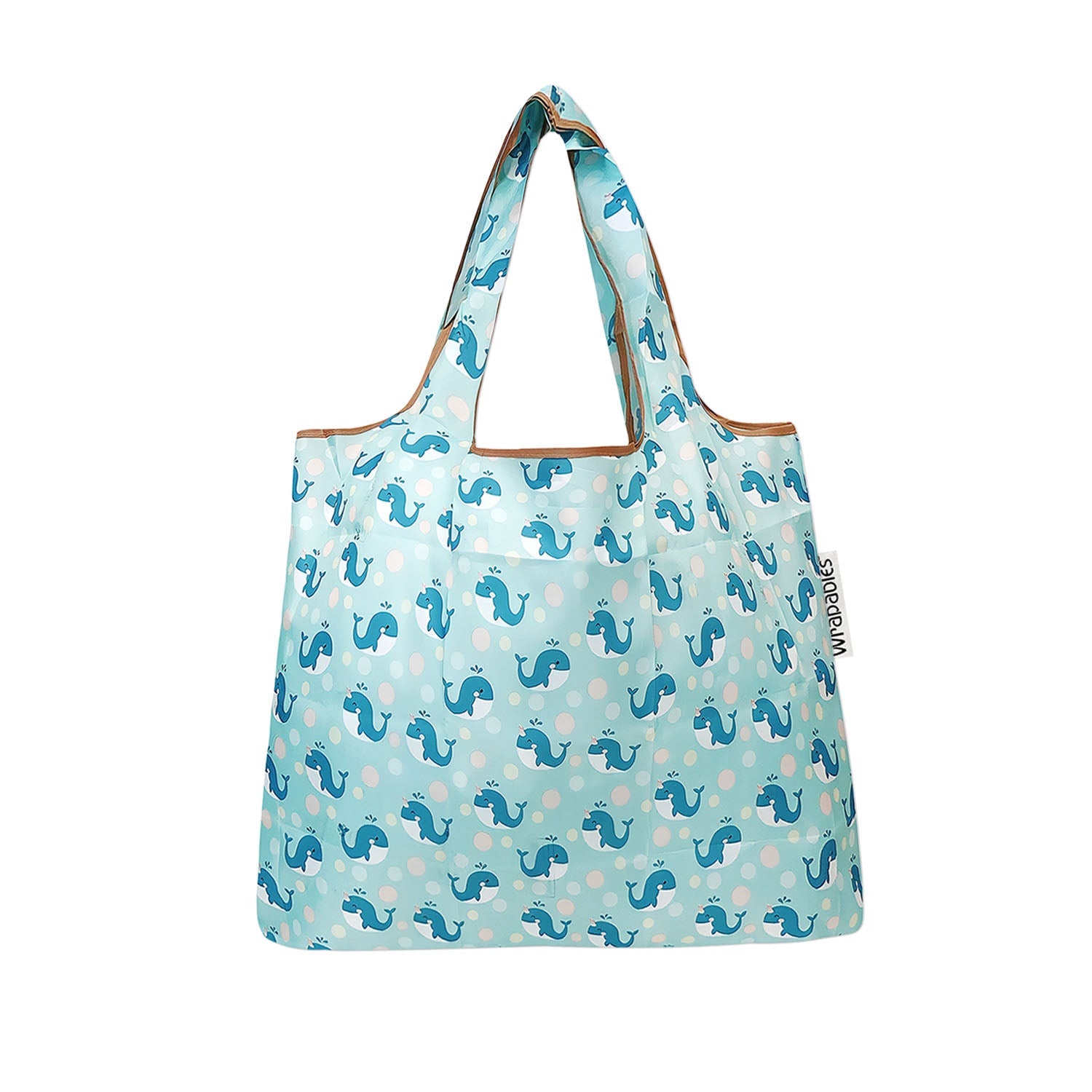 Wrapables Foldable Tote Nylon Reusable Grocery Bag (Set of 2)