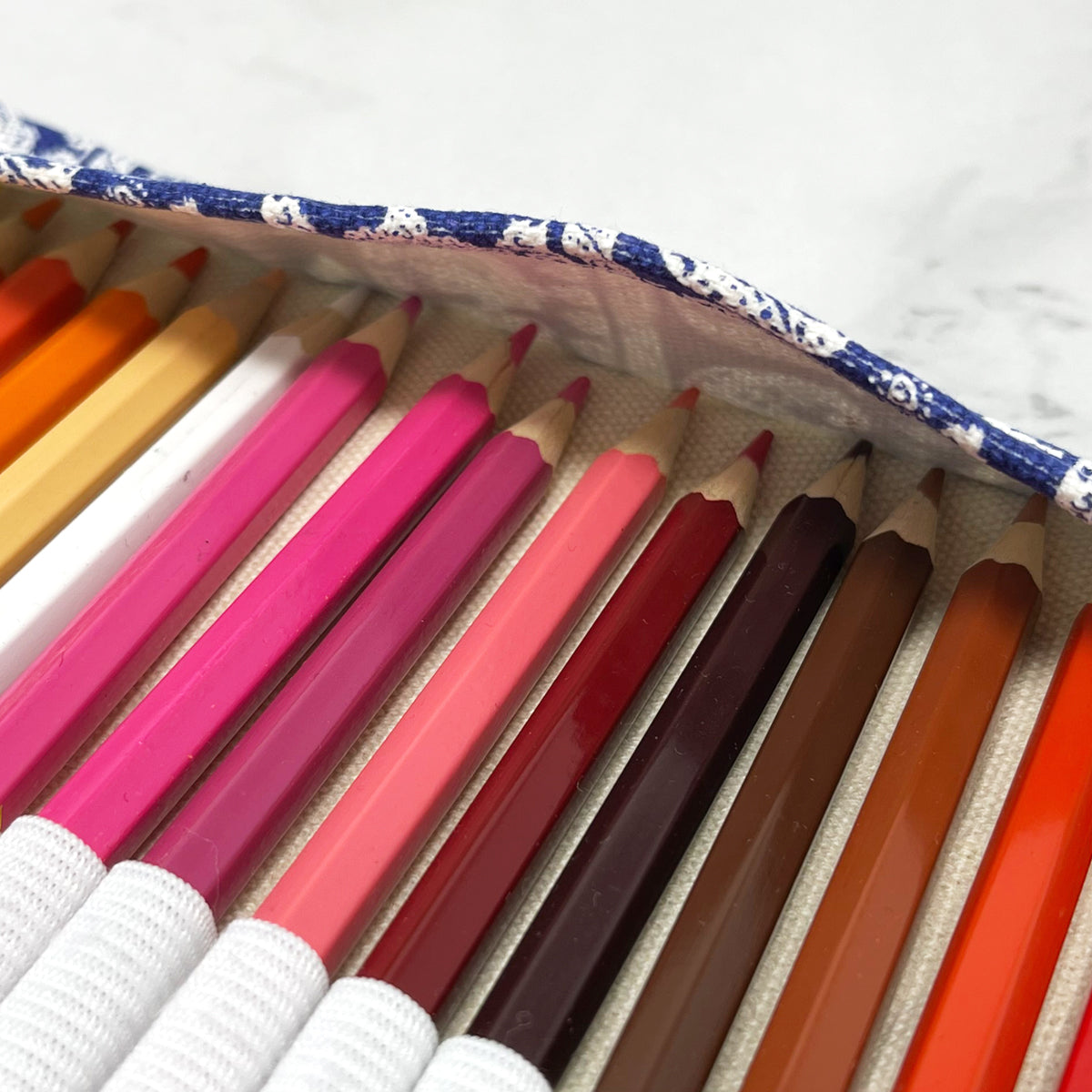 Wrapables Pencil Roll Organizer, Colored Pencil Wrap Pouch (72 slots)
