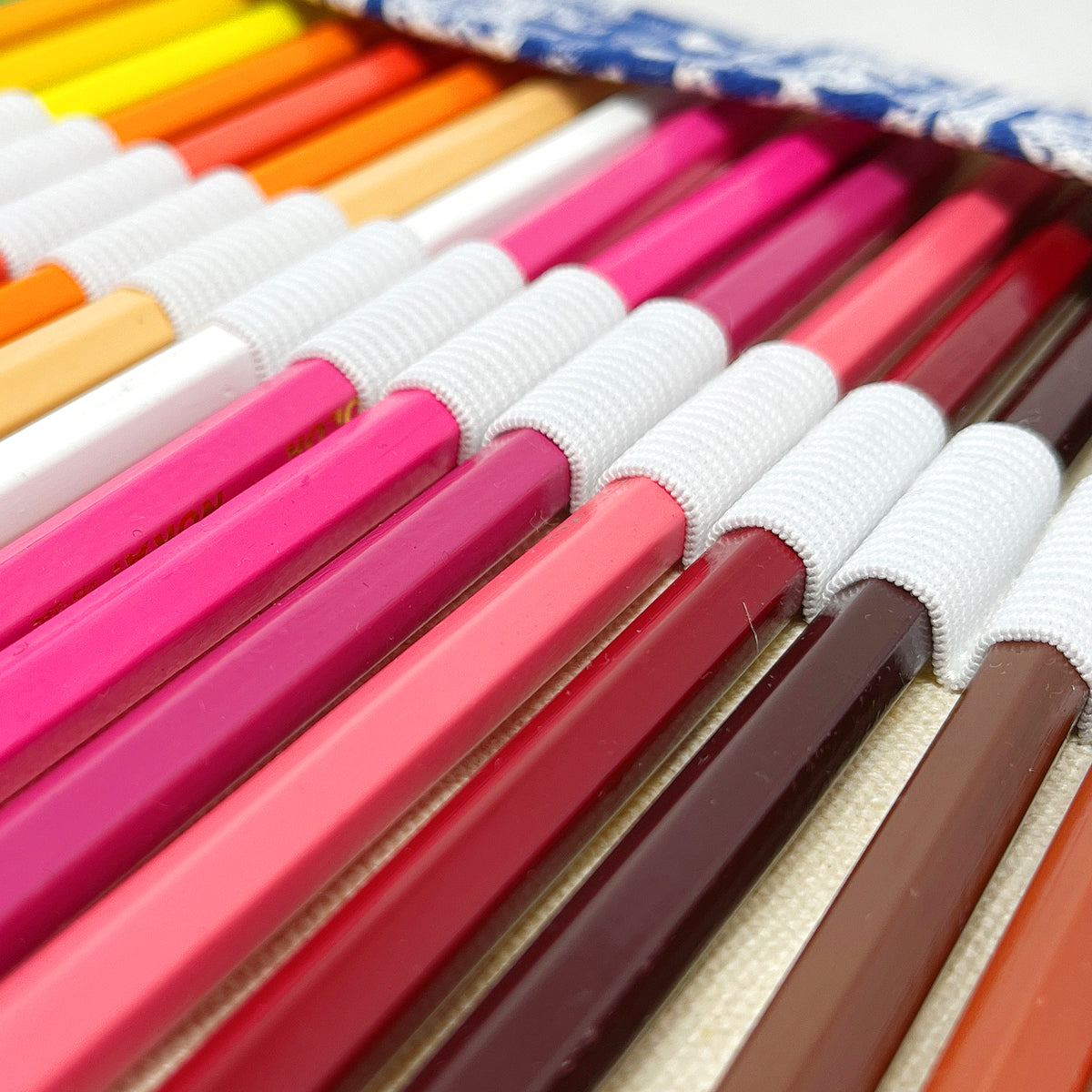 Wrapables Pencil Roll Organizer, Colored Pencil Wrap Pouch (72 slots)