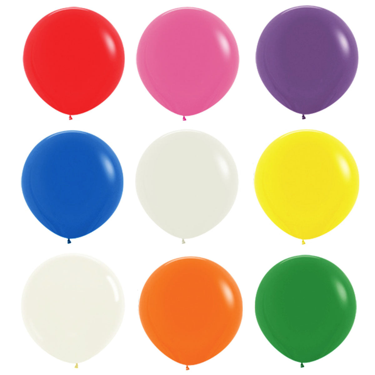 Wrapables 18 Inch Latex Balloons (10 Pack)