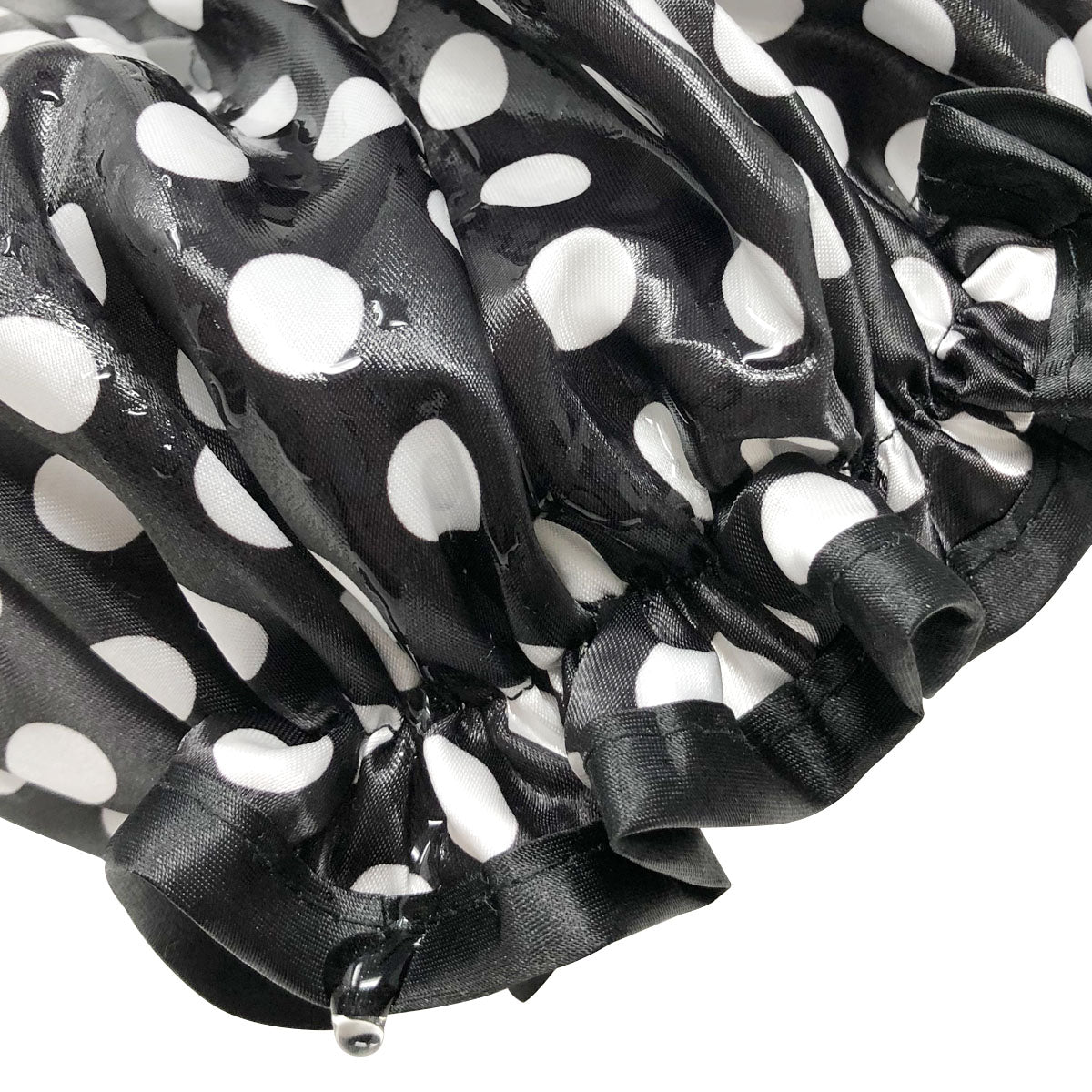 Wrapables Stylish Double Layer Waterproof Shower Caps (Set of 4)