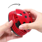 Wrapables Cute Portable Mini Vacuum Cleaner for Home and Office, Ladybug