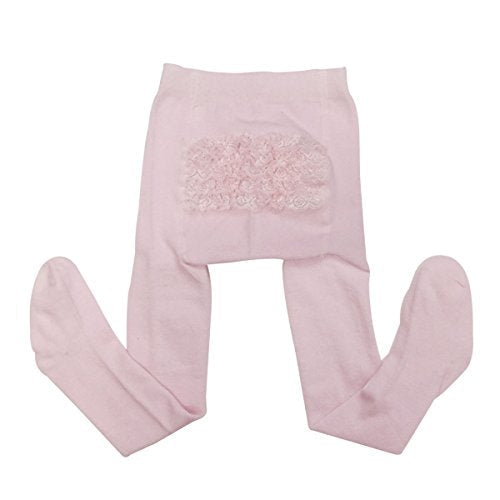 Wrapables Cotton Rhumba Tights for Baby Toddlers (Set of 2), 6-12 Mos