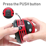 Wrapables Cute Portable Mini Vacuum Cleaner for Home and Office, Ladybug