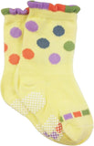 Wrapables Peek A Boo Animal Non-Skid Toddler Socks (Set of 6), Cat and Duck, Large