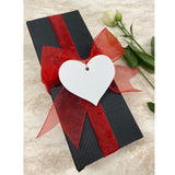 Wrapables 50 Gift Tags with Free Cut Strings, True Heart