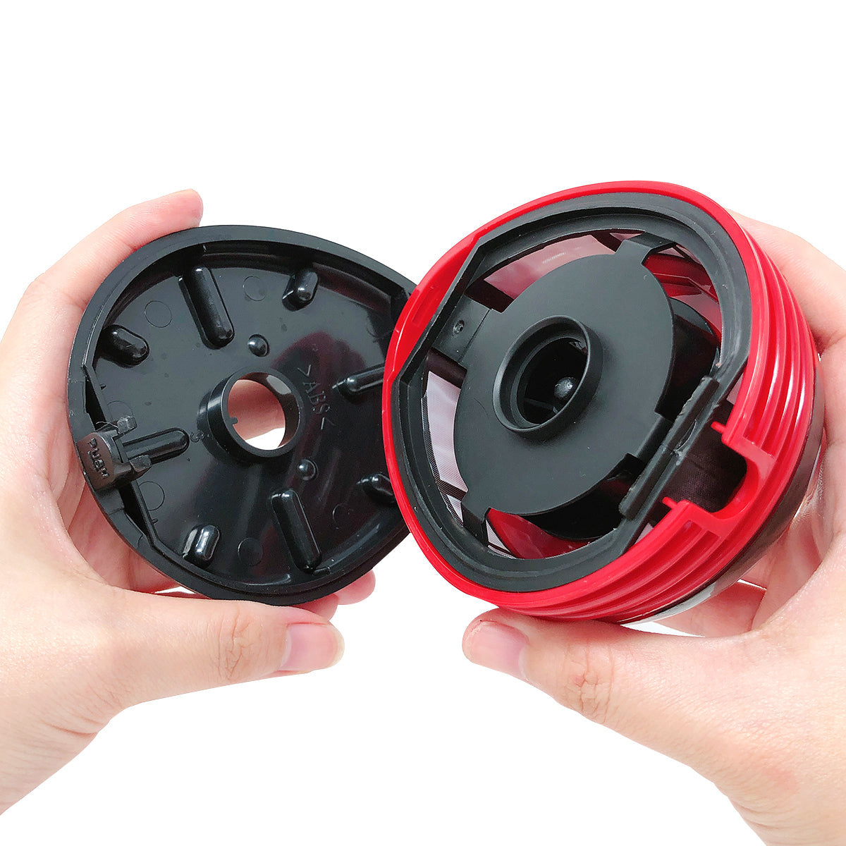 Wrapables Cute Portable Mini Vacuum Cleaner for Home and Office, Ladybug