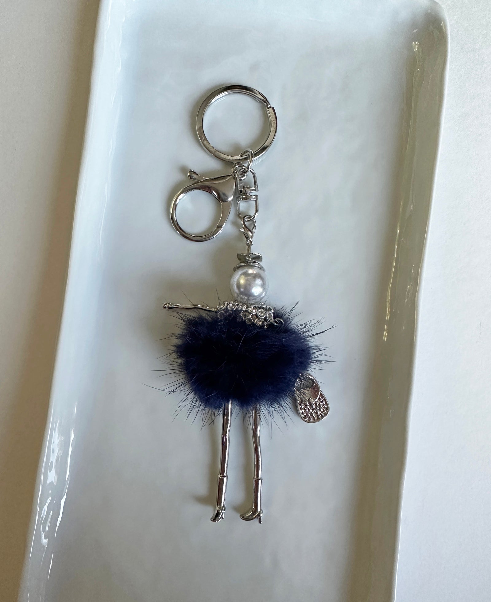 Distinctive Pom-pom Keychain Keychain for Backpack Wedding 