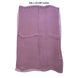 Wrapables Lightweight Sheer Solid Color Georgette Scarf, Puce Pink