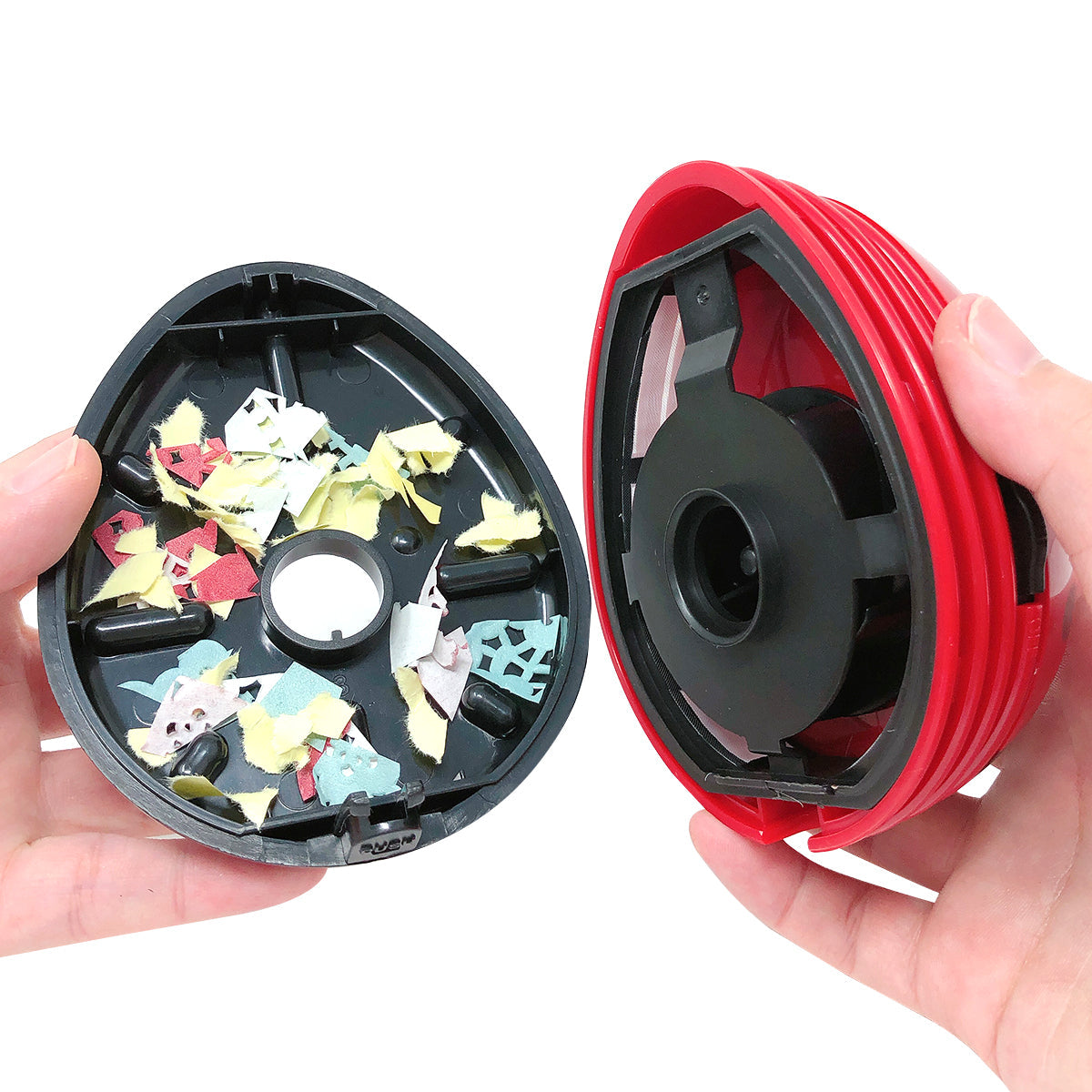 Wrapables Cute Portable Mini Vacuum Cleaner for Home and Office, Ladybug