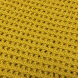Wrapables Solid Color Warm Winter Knit Infinity Scarf, Mustard_A