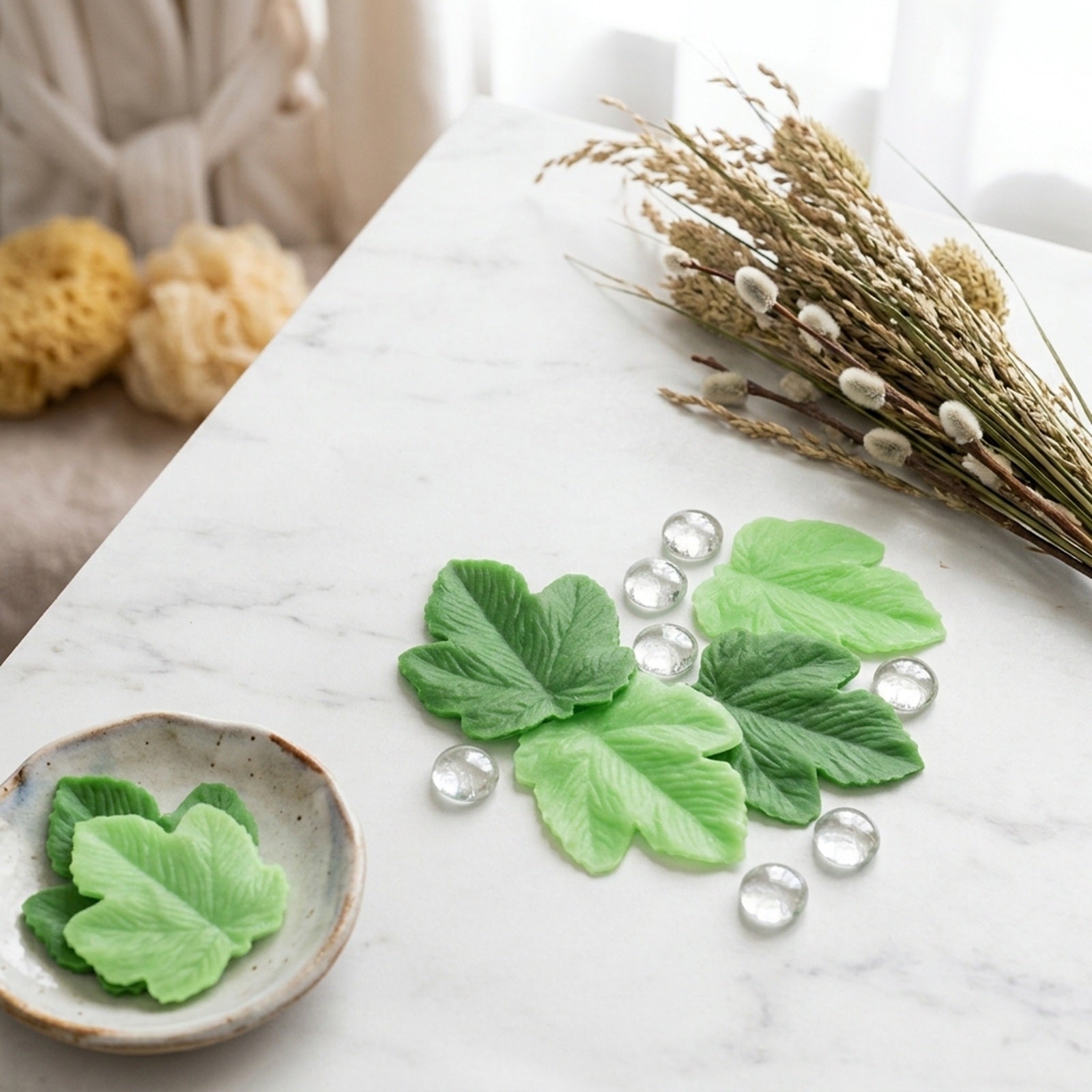 Scented Soap Leaves