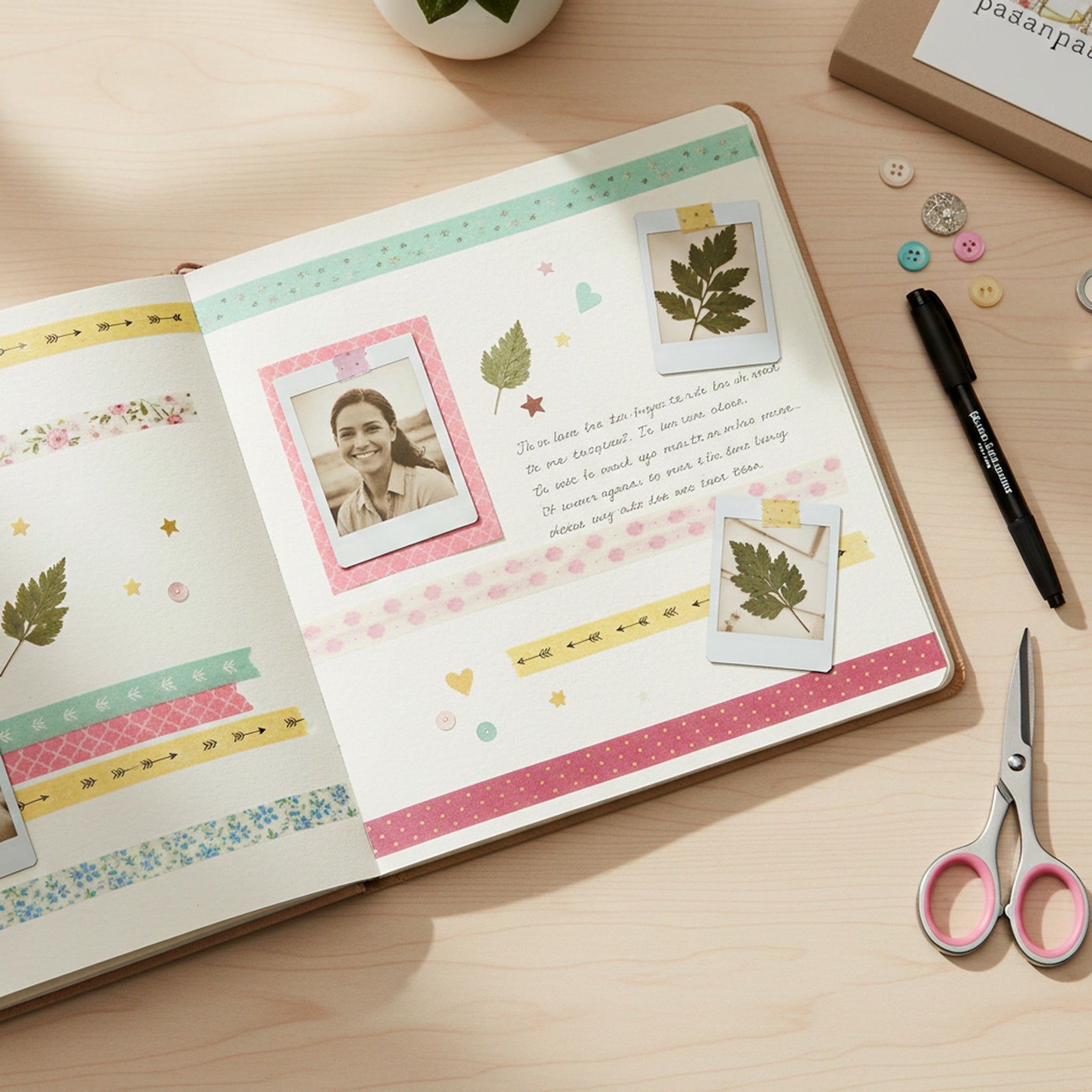 Wrapables Pretty in Pink Japanese Washi Masking Tape (Set of 3)