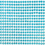 Wrapables Light Blue Crystal Diamond Sticker 4mm Adhesive Rhinestones, 846 pieces