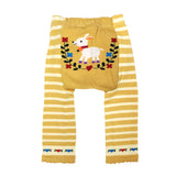 Wrapables Baby and Toddler Animal Leggings (Set of 3), 24 to 36 months, Adorable and Cute