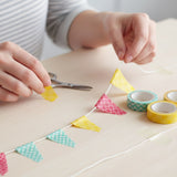 Wrapables Marrakech Trellis, Chevron & Circling Washi Tape, Set of 3