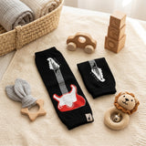 Wrapables Colorful Baby & Toddler Leg Warmers, Guitar
