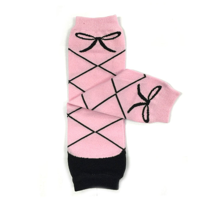 Wrapables Colorful Baby & Toddler Leg Warmers, Ballerina