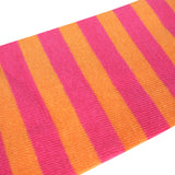 Wrapables Colorful Baby & Toddler Leg Warmers, Stripes Pink & Orange