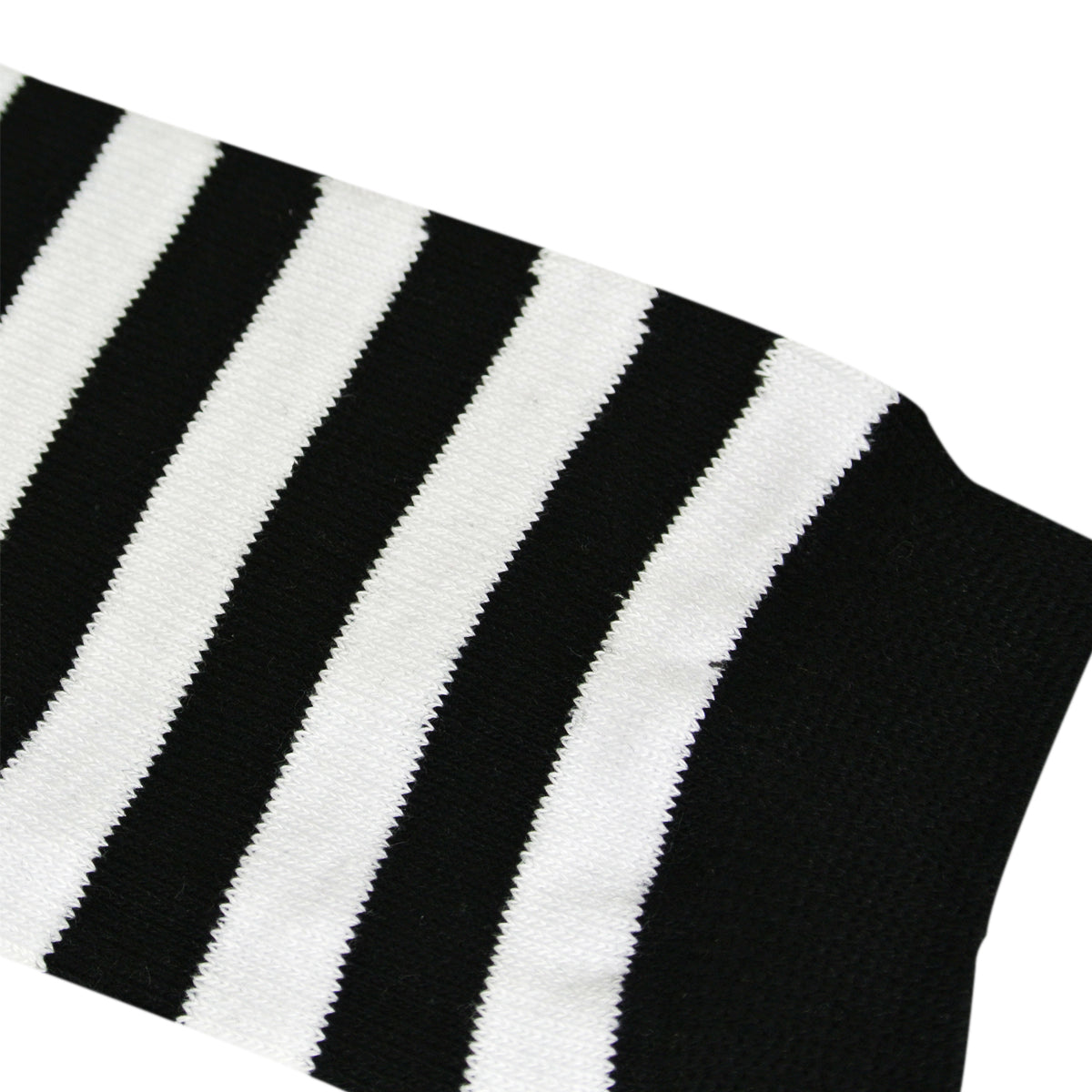 Wrapables Colorful Baby & Toddler Leg Warmers, Thin Stripes Black & White