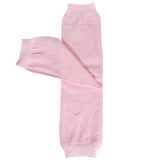 Wrapables Colorful Baby & Toddler Leg Warmers, Solid Pink