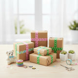 Wrapables Colorful Lines Japanese Washi Masking Tape (Set of 3)