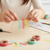 Summer Fling Chevron & Circling Japanese Washi Masking Tape (set of 3)
