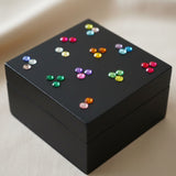 Wrapables 6mm Crystal Diamond Adhesive Rhinestones, 500 pieces, Multi-color