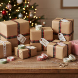 Plaid Pattern Japanese Washi Masking Tape - Christmas Plaid