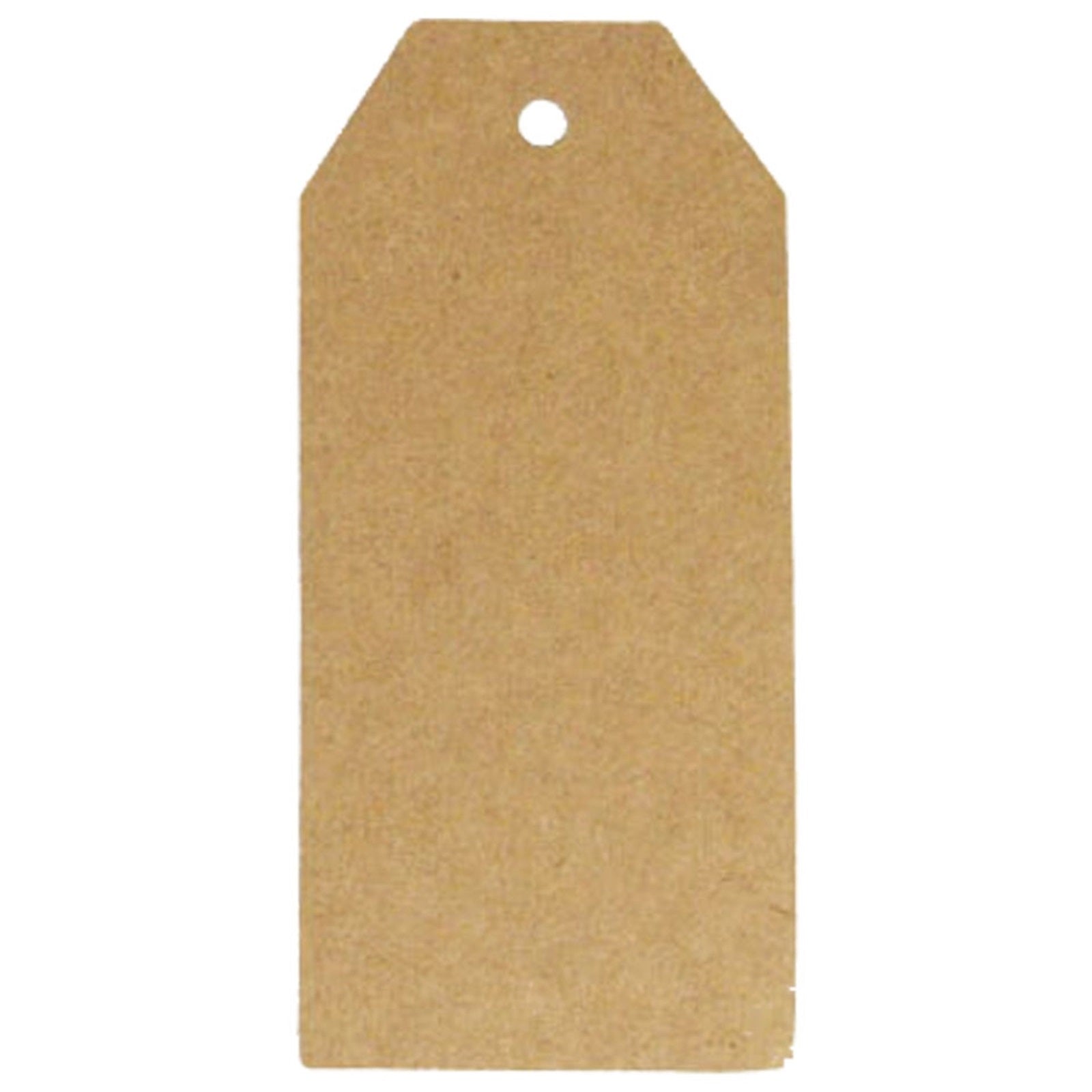 Wrapables 50 Gift Tags/Kraft Hang Tags with Free Cut Strings for Gifts, Crafts & Price Tags - Original Tag